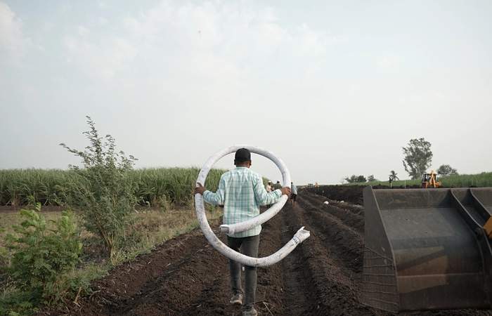 खेतों को जलभाव से छुट्टी: देखिए खेतों में कैसे काम करता है Sub Surface Drainage