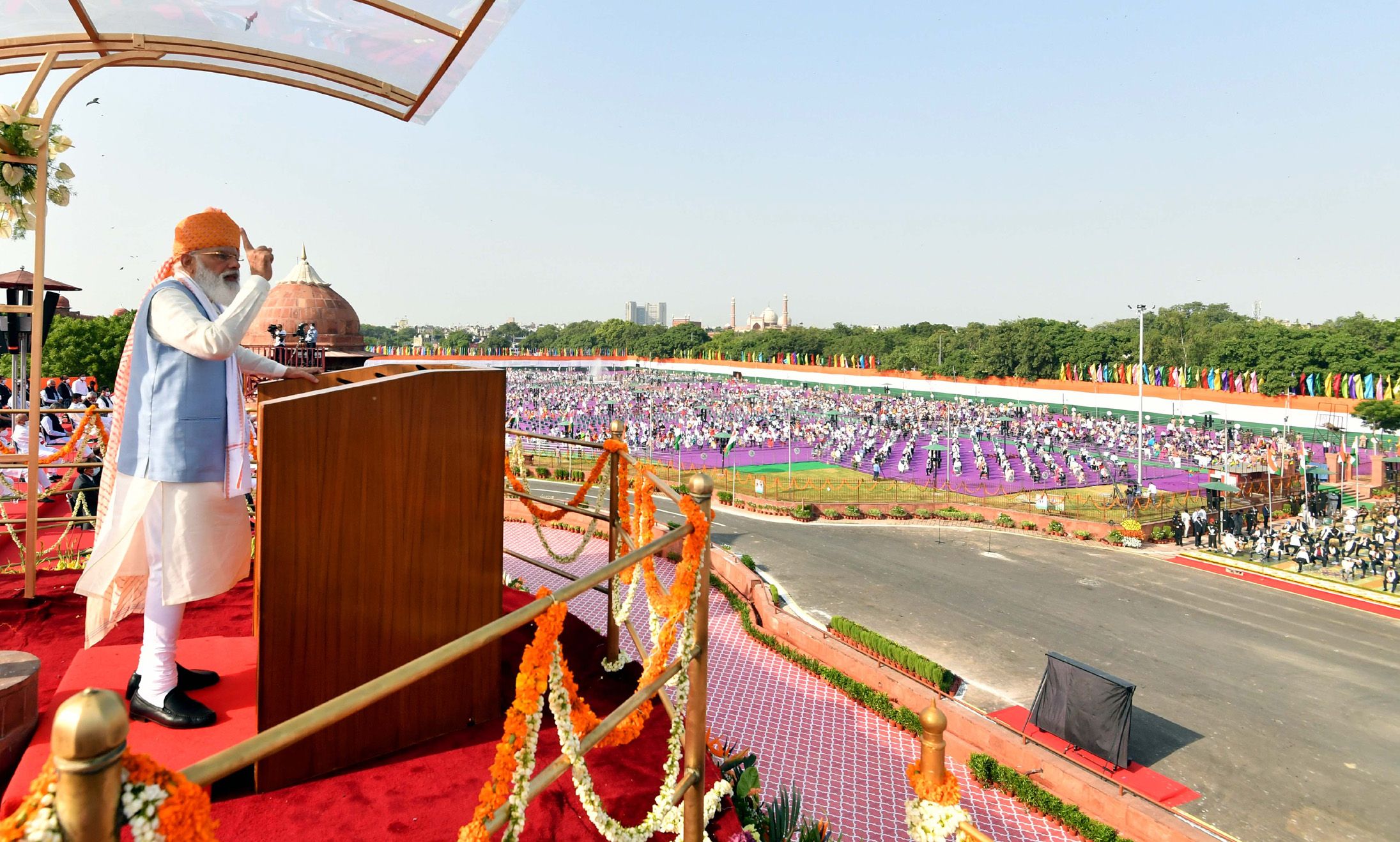 78वां स्वतंत्रता दिवस: 1000 किसान, 300 महिला पंचायत प्रतिनिधि, कुल 4,000 अतिथि समारोह में होंगे शामिल