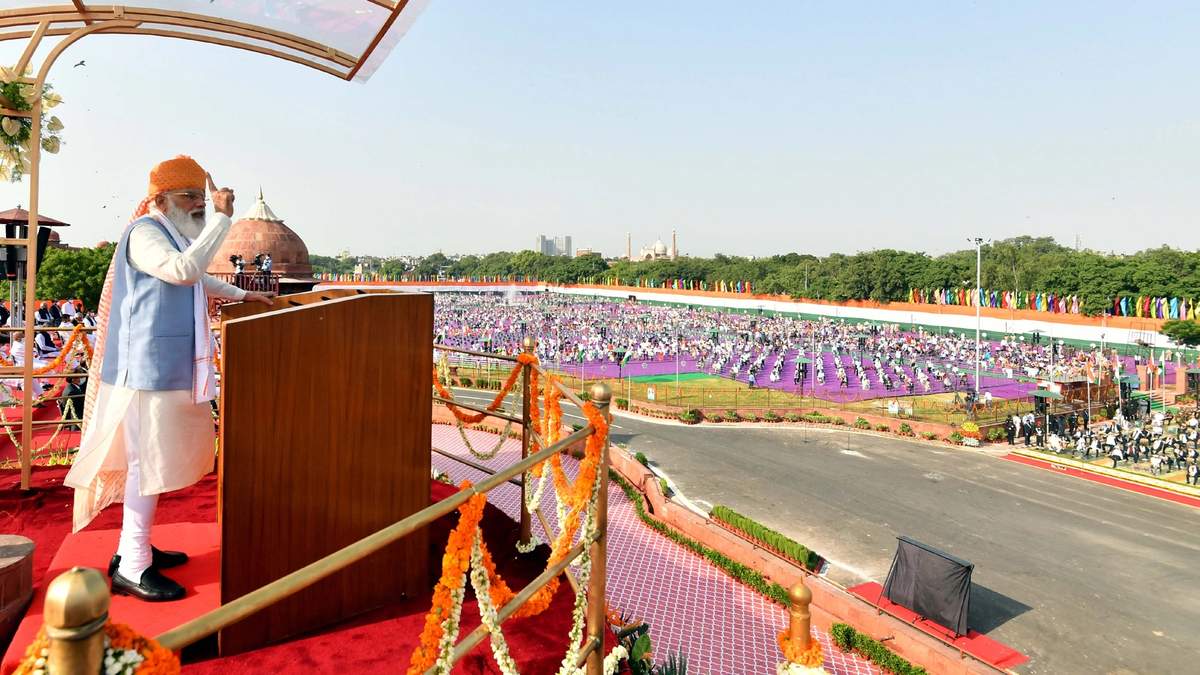 78वां स्वतंत्रता दिवस: 1000 किसान, 300 महिला पंचायत प्रतिनिधि, कुल 4,000 अतिथि समारोह में होंगे शामिल