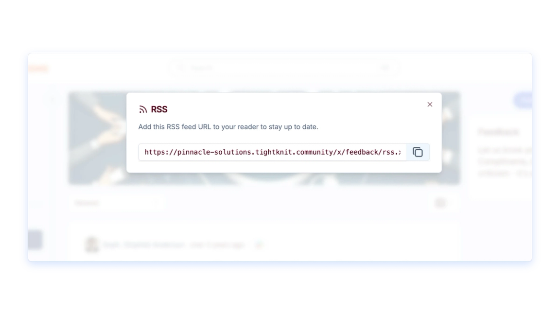 RSS preview