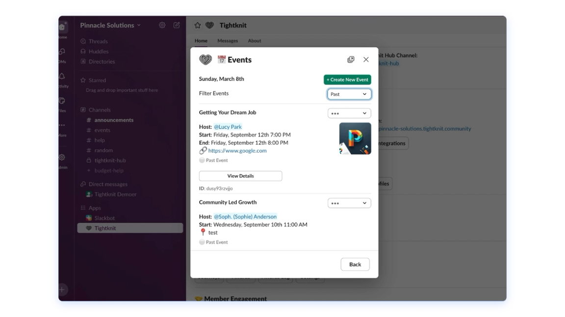 Event Management System preview