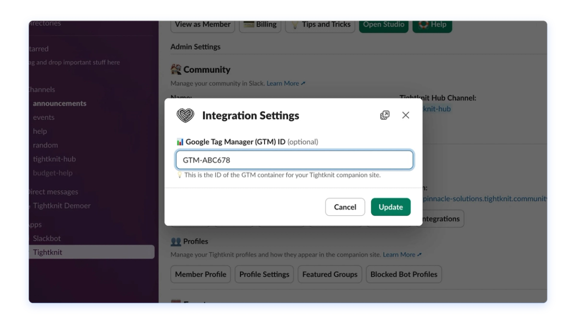 Google Tag Manager preview