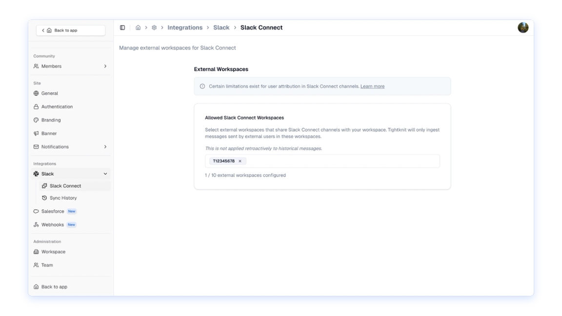 Slack Connect preview