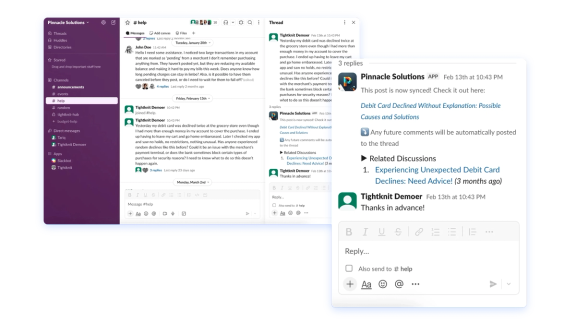 Related Discussions AI preview