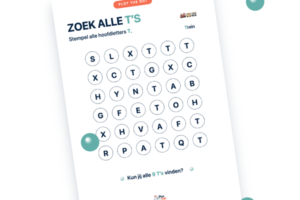 Hoofdletter T van Trein