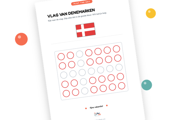 Vlag van Denemarken