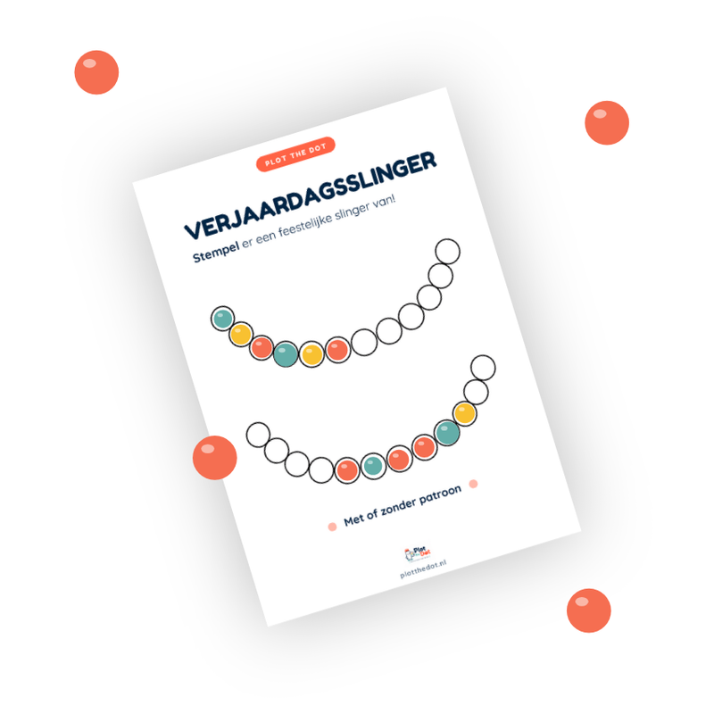 Voorbeeld van Verjaardagsslinger