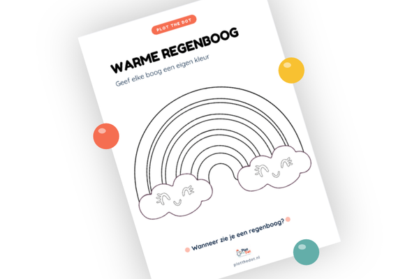 Regenboog stempelen