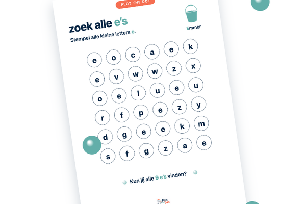 Kleine letter e van Emmer