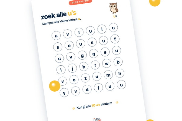 Kleine letter u van Uil