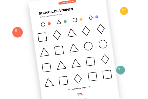 Stempel de vormen