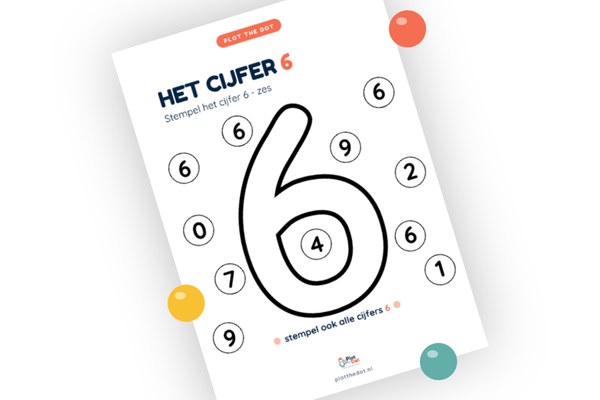 Het cijfer 6