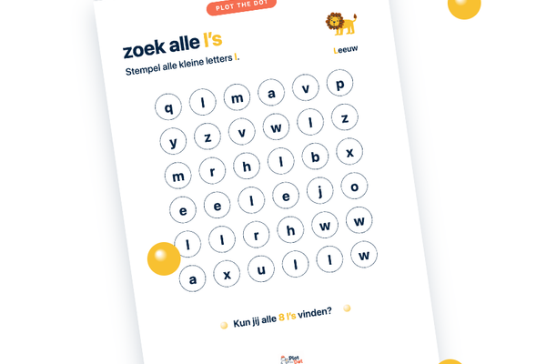 Kleine letter l van Leeuw