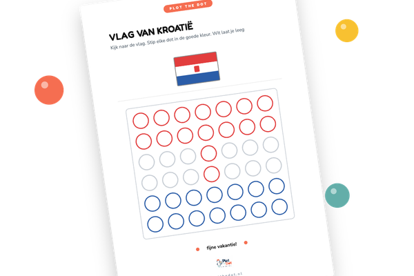 Vlag van Kroatië