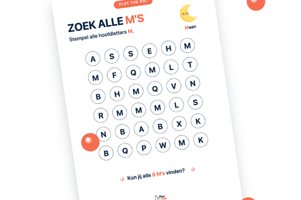 Hoofdletter M van Maan