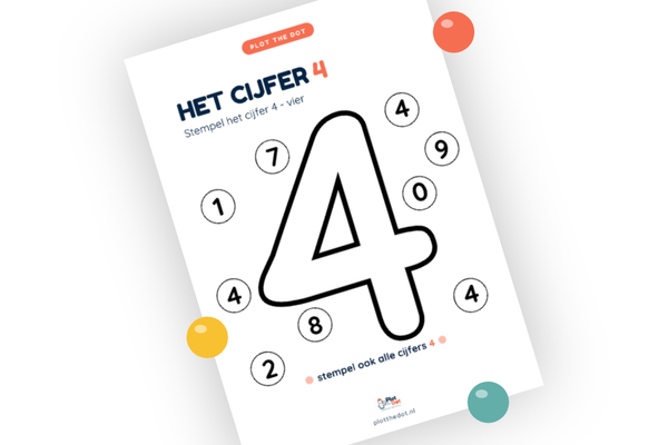 Het cijfer 4