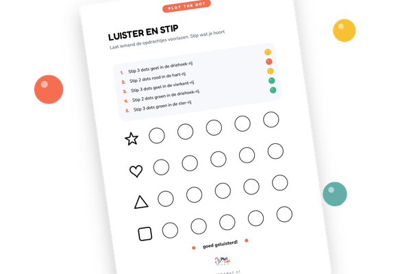 Luister en stip