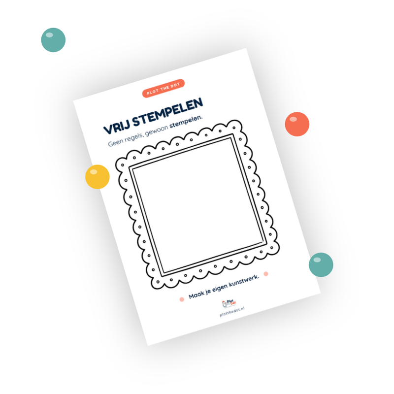 Voorbeeld van Vrij stempelen