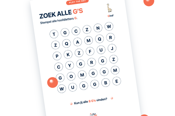 Hoofdletter G van Giraf