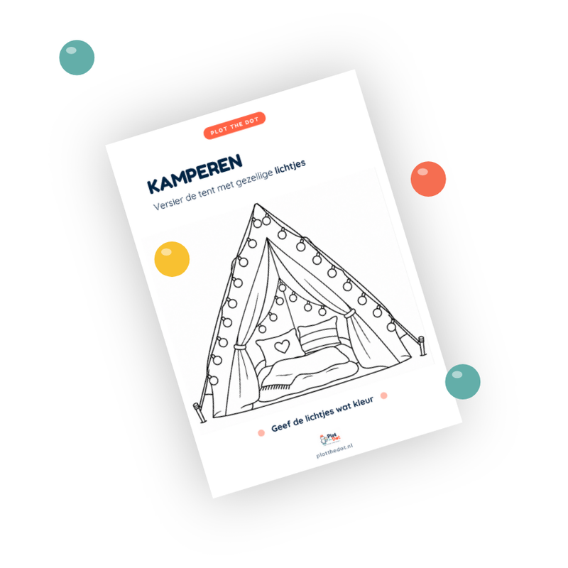Voorbeeld van Kamperen met de tent