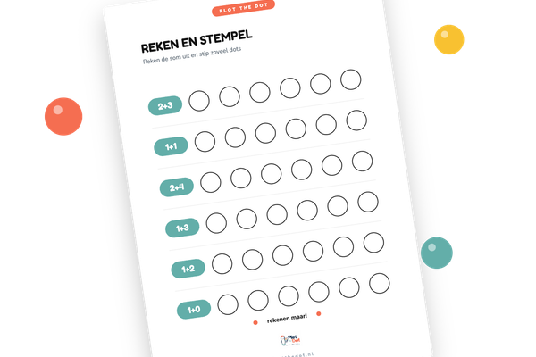 Reken en stempel