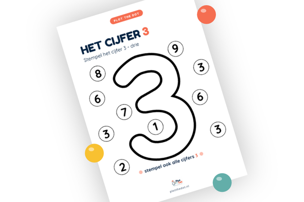 Het cijfer 3