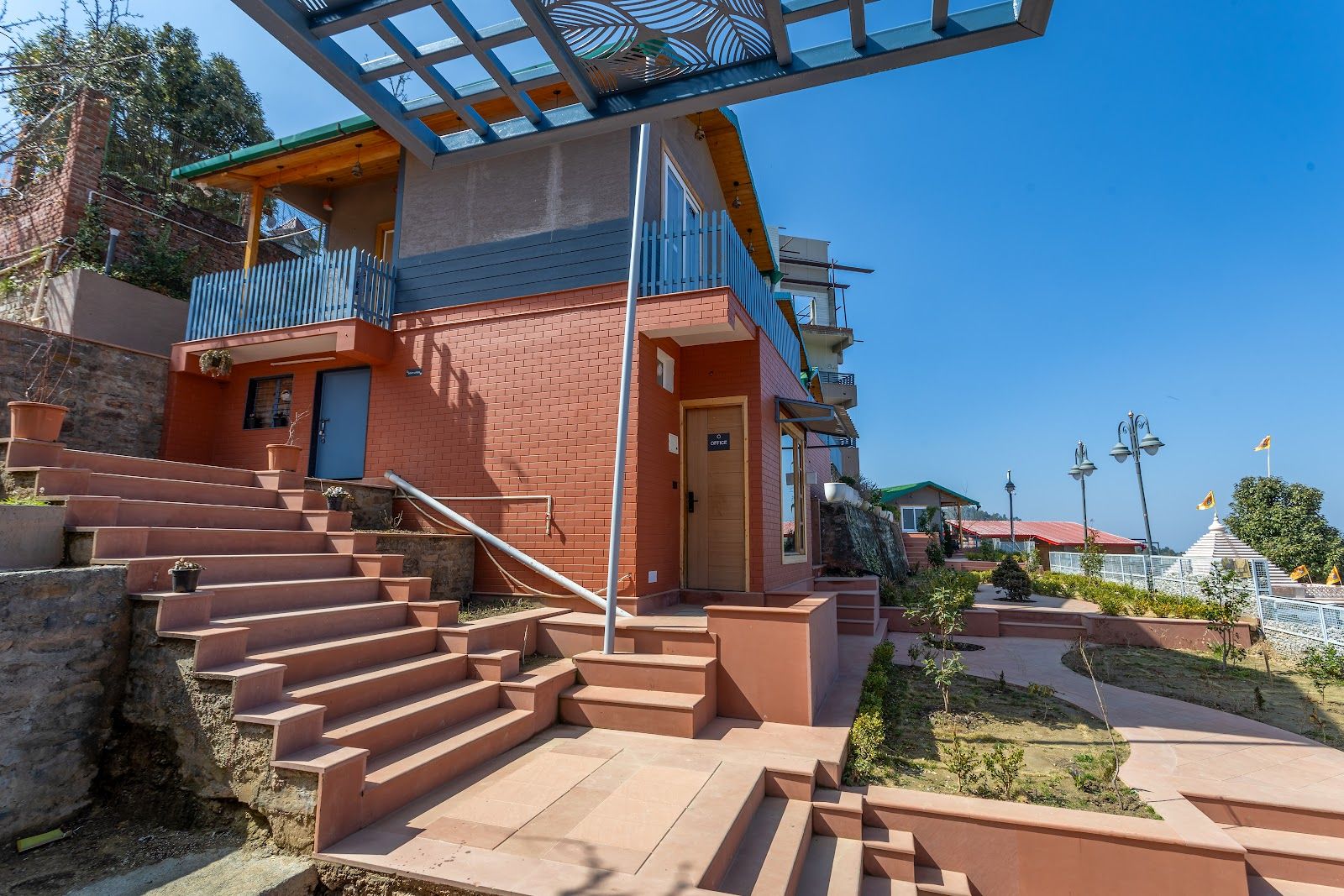 A-frame resort in Mukteshwar, Uttarakhand