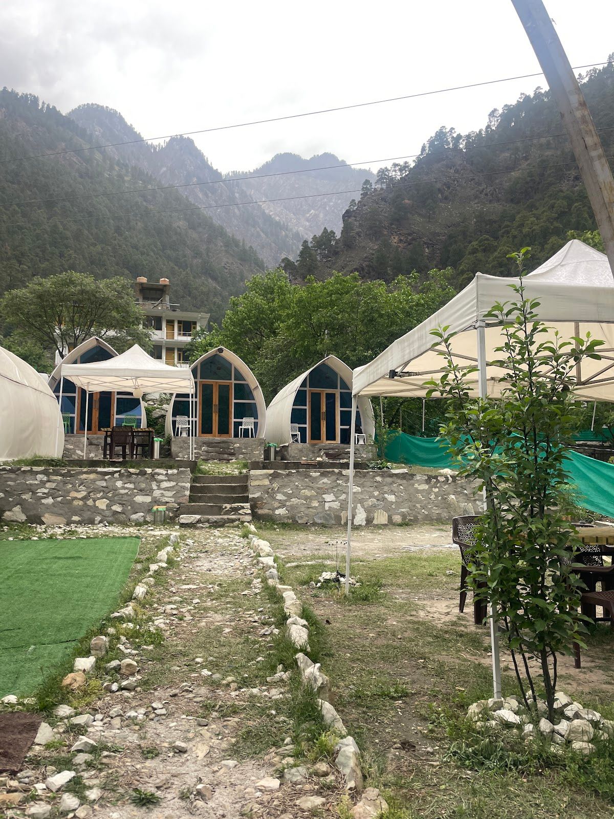 Riverside Camp Cabins w/ Bonfire & Views, HP