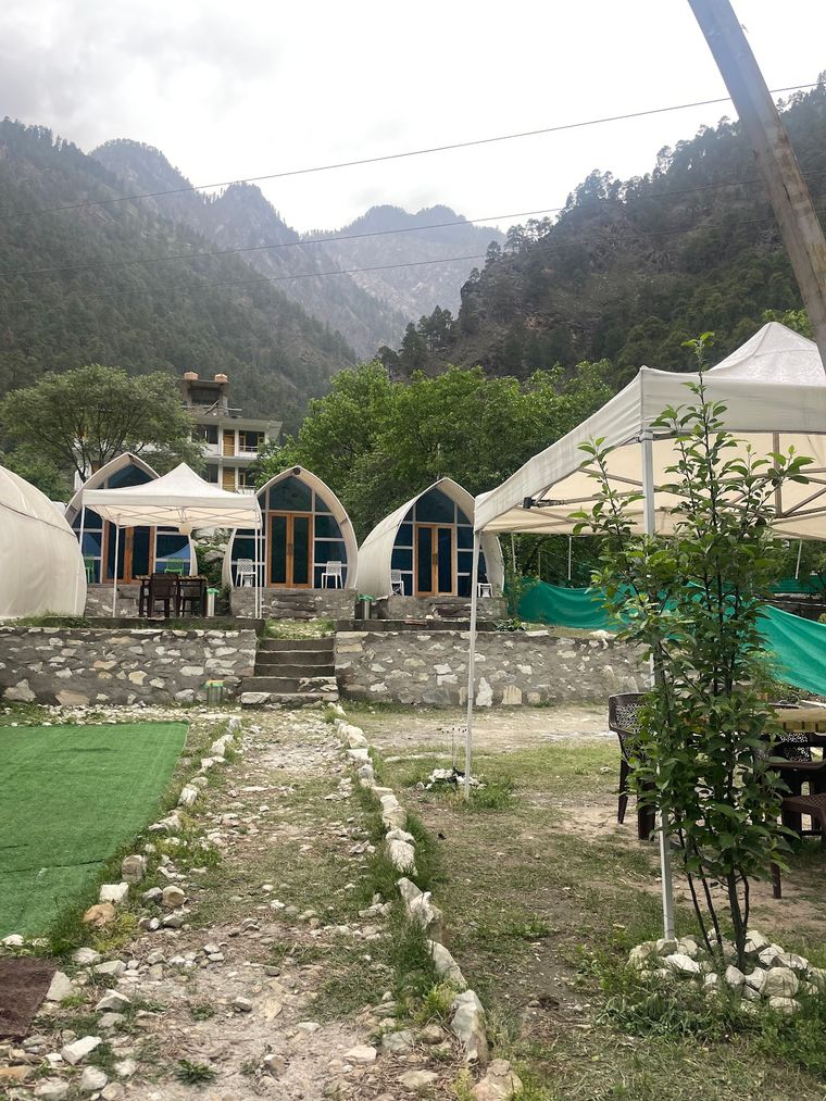 Riverside Camp Cabins w/ Bonfire & Views, HP