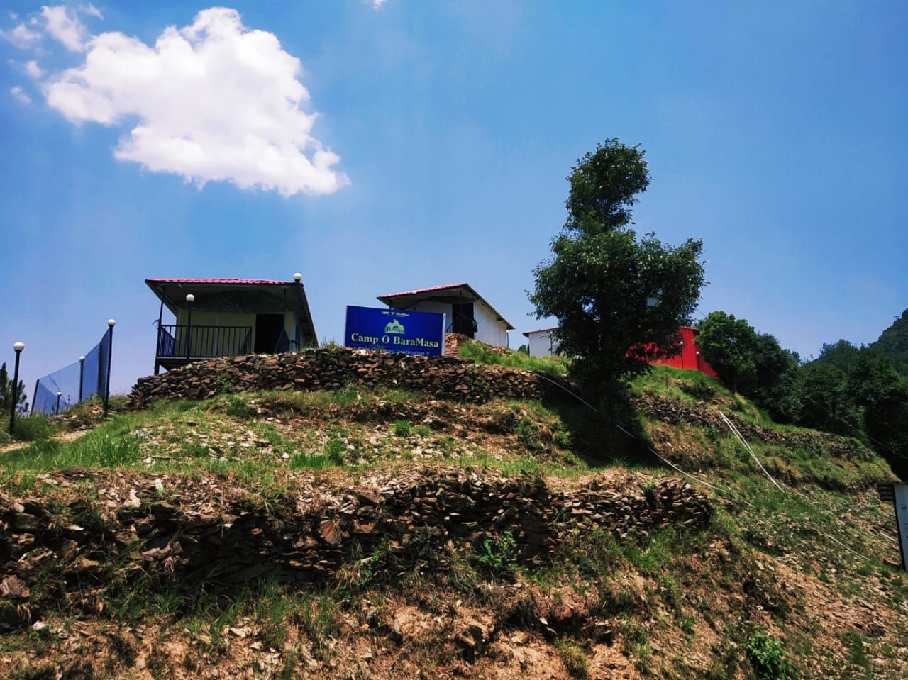 Hilltop Camp w/ 360° Views & Home Meals in Kanatal, Uttarakhand 1