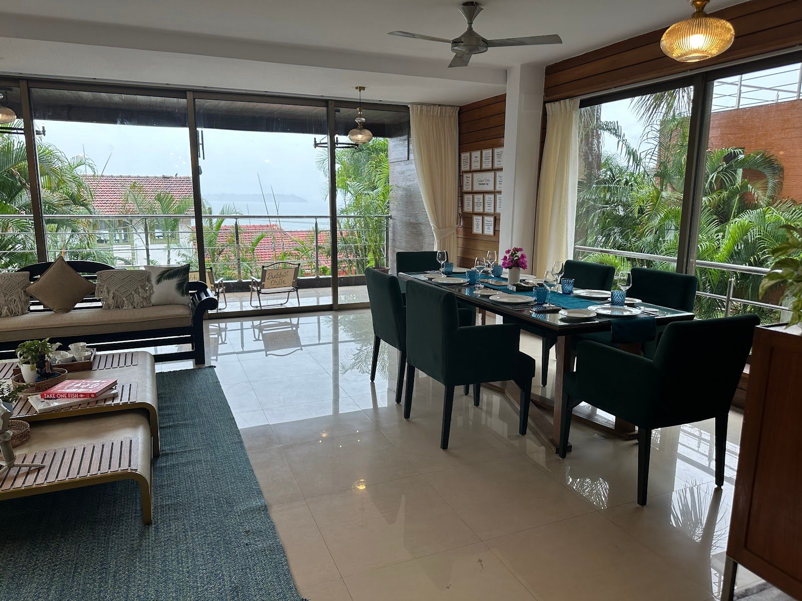 Santorini-Inspired 4BR Goa Villa with a View - Goa photo 5