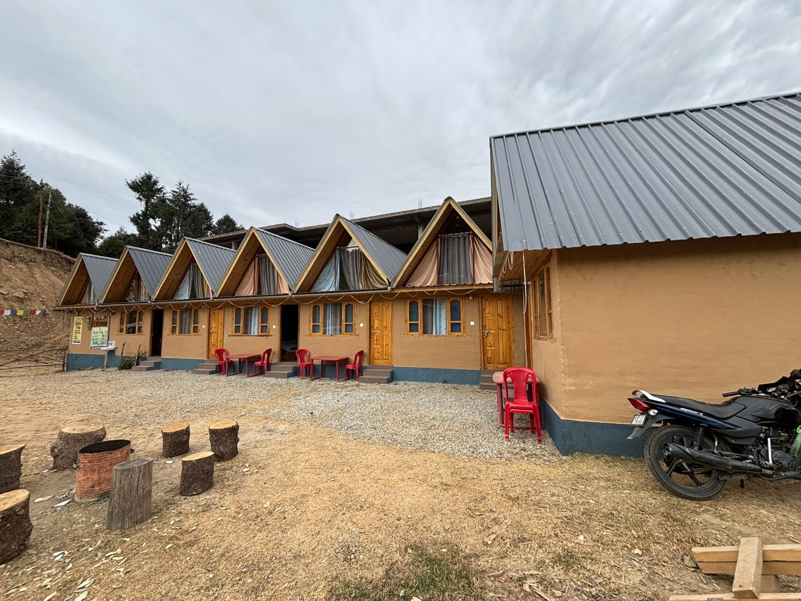 Mud House Duplex w/ Mountain Views HP in Halgarh, HP 1