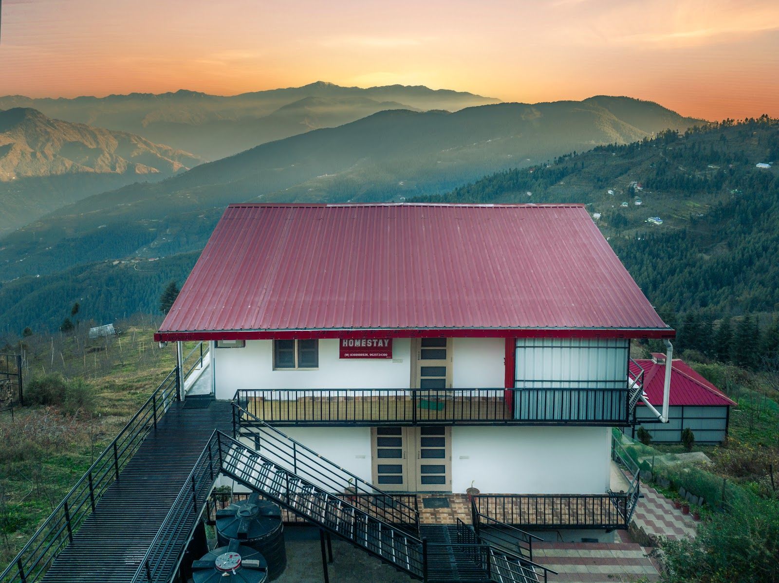Mountain View Homestay w/ Balcony BR HP in Himachal Pradesh 1