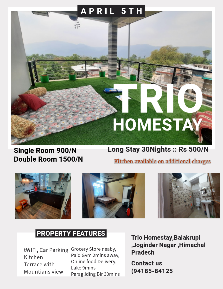 Peaceful Homestay w/ Views & Home Food HP - Joginder Nagar, HP photo 5