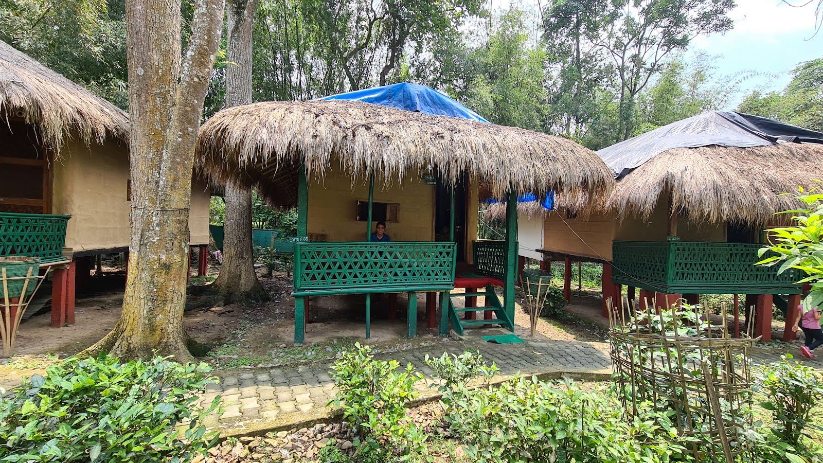Bamboo Cottages w/ Home Meals & Bonfire, Assam