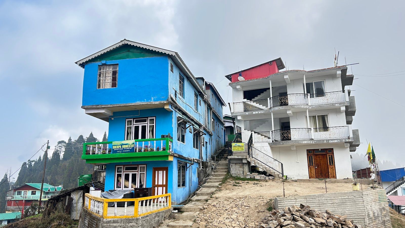 Darjeeling homestay with Kanchenjunga views