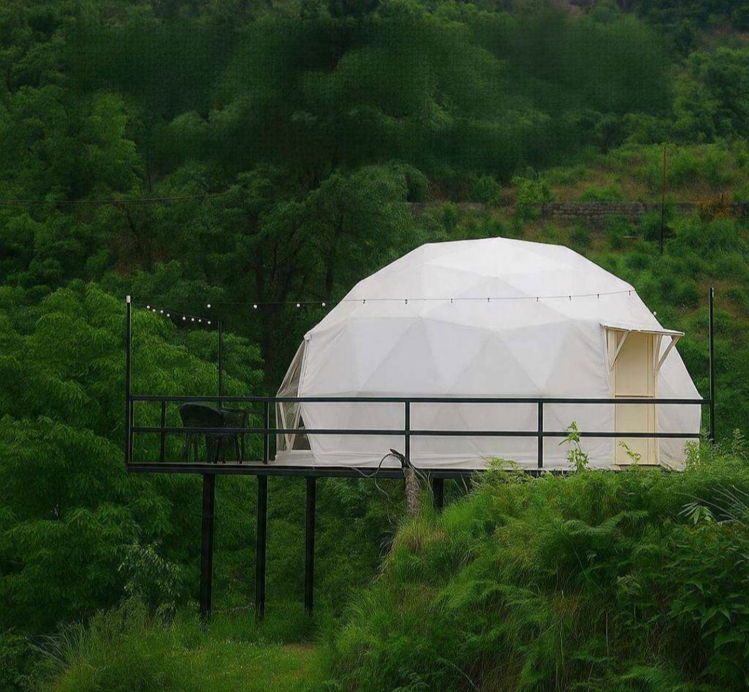 Panoramic Dome Stay w/ Bonfire, Uttarakhand in Uttarakhand 8