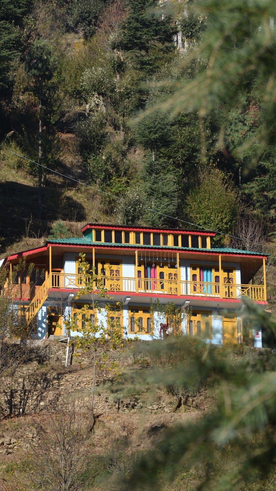 Wooden Homestay w/ River Sound & Views, HP in Himachal Pradesh 175123 1