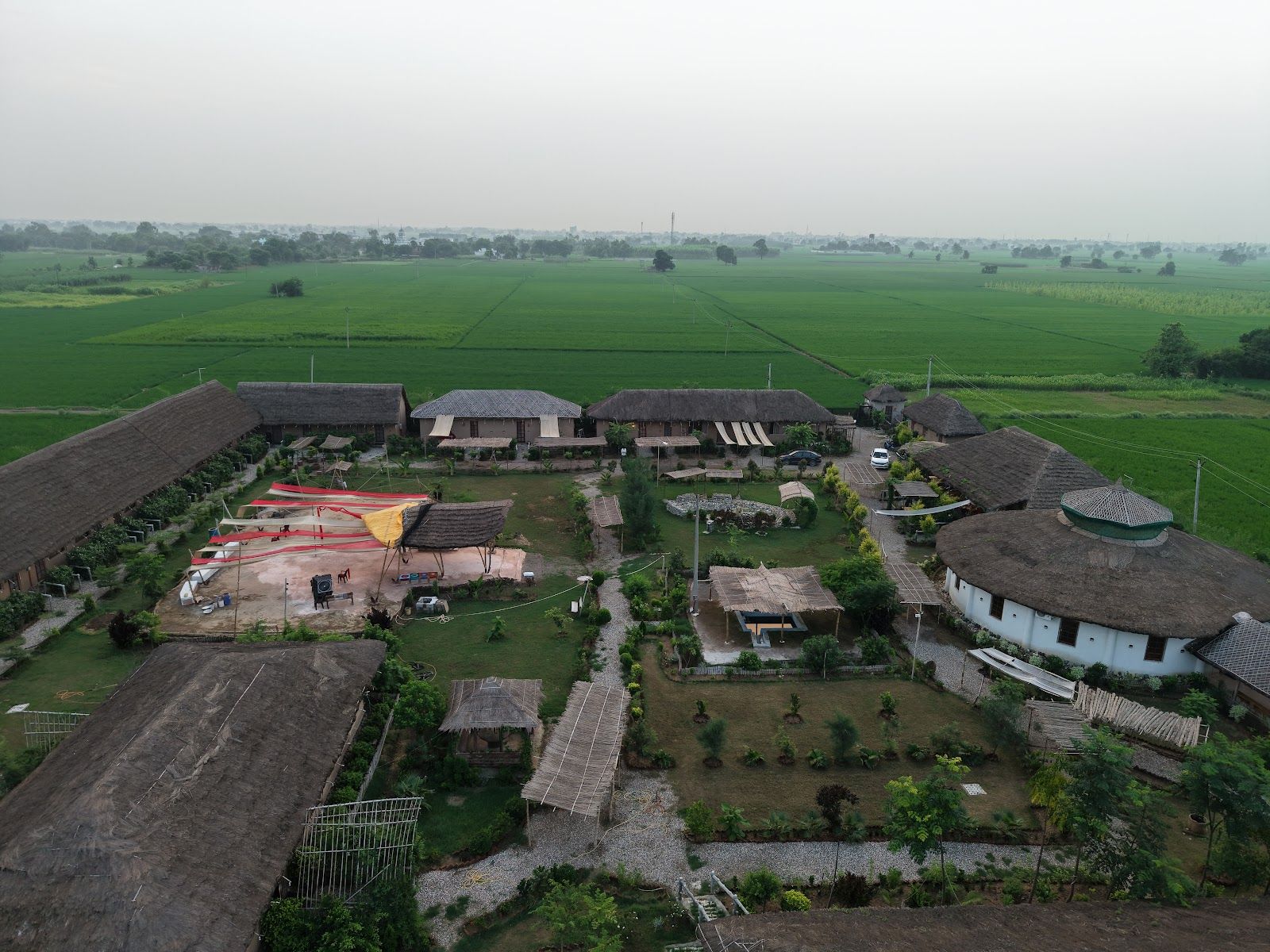 Village Cottage w/ Meditation Hall & Meals, Punjab in Railon, Punjab 1