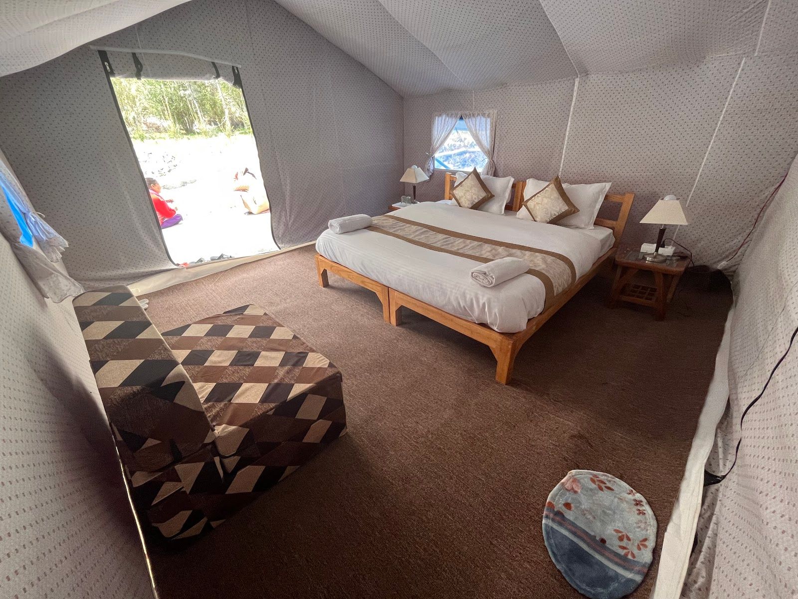 Clean Camp w/ Mountain & Monastery Views, Ladakh in Hunder, Ladakh 5