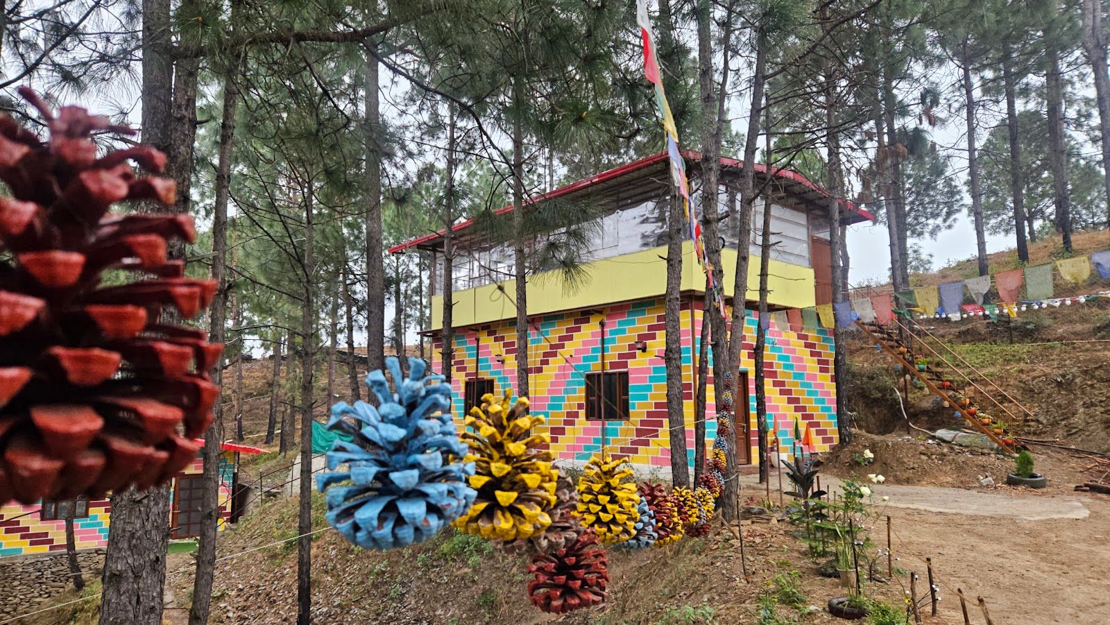 Forest Villas w/ Pine Trees & Bonfires in Pauri, Uttarakhand 1