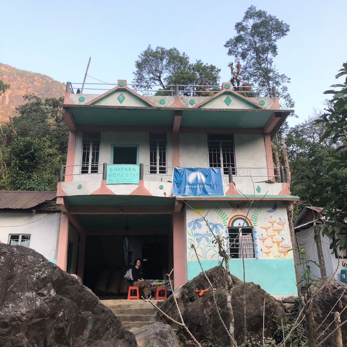 Walk to Living Root Bridge Homestay, Meghalaya in next to Double Decker Root Bridge 1