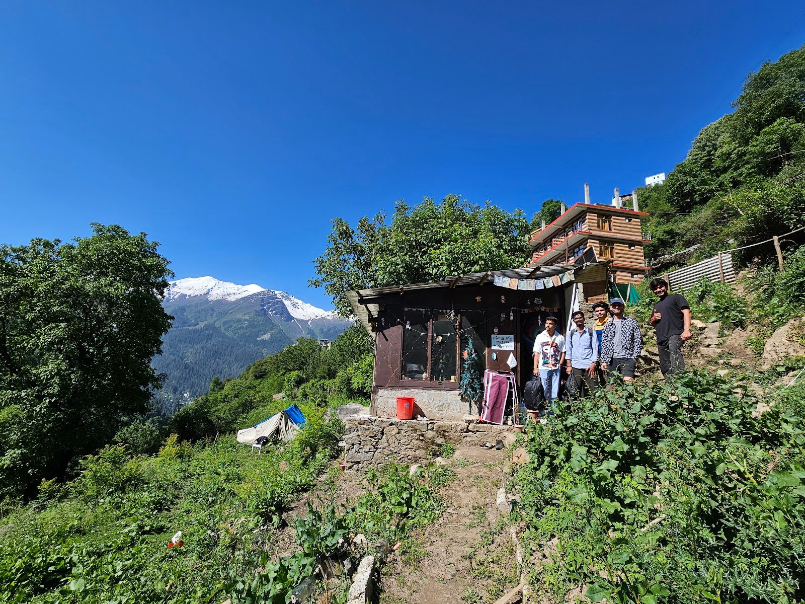 Valley view cottage in Kasol, Parvati Valley