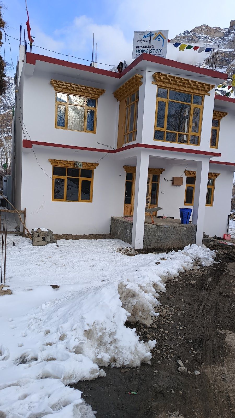 Organic Homestay w/ Home Meals & Treks, HP in Tabo, HP 1