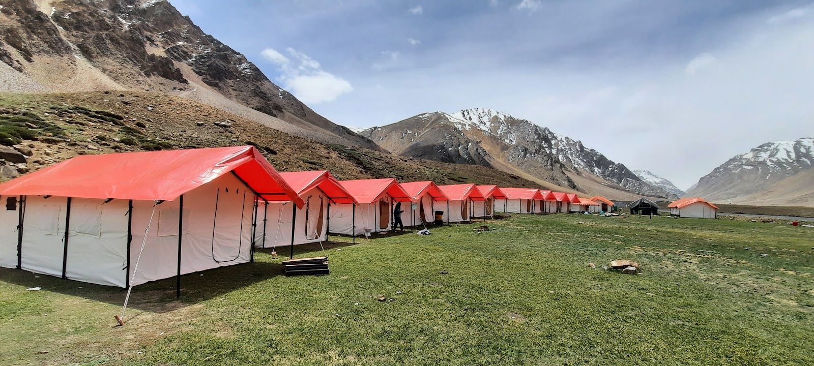 11 Tent Camp w/ All Meals & Cool Vibes, HP in Sarchu, HP 1