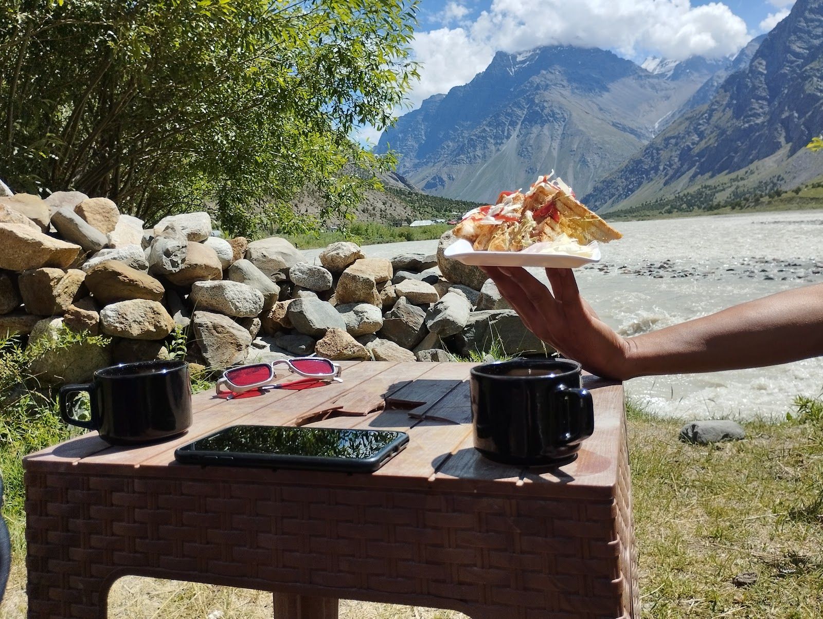 Riverside Hut & Camps w/ Bonfire, HP - Jispa, HP photo 5