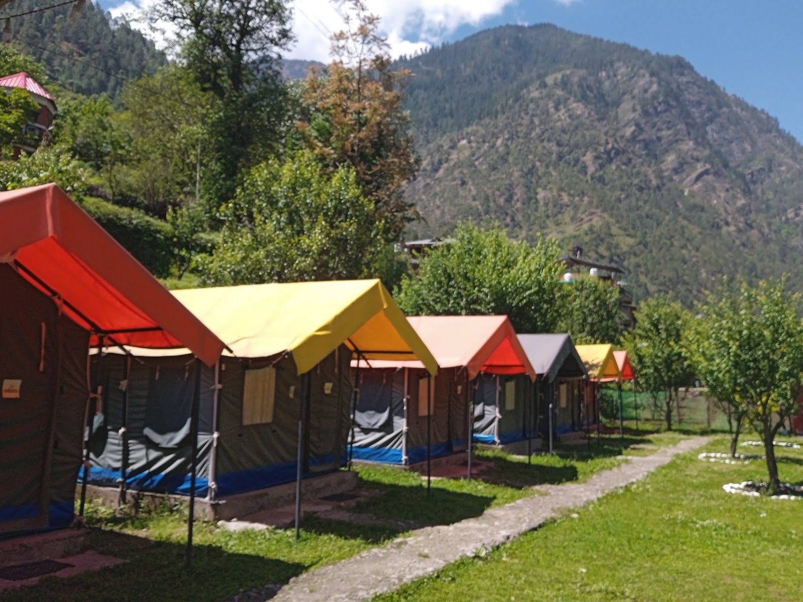 Riverside Huts w/ Home-Cooked Meals HP in Nagini, HP 2