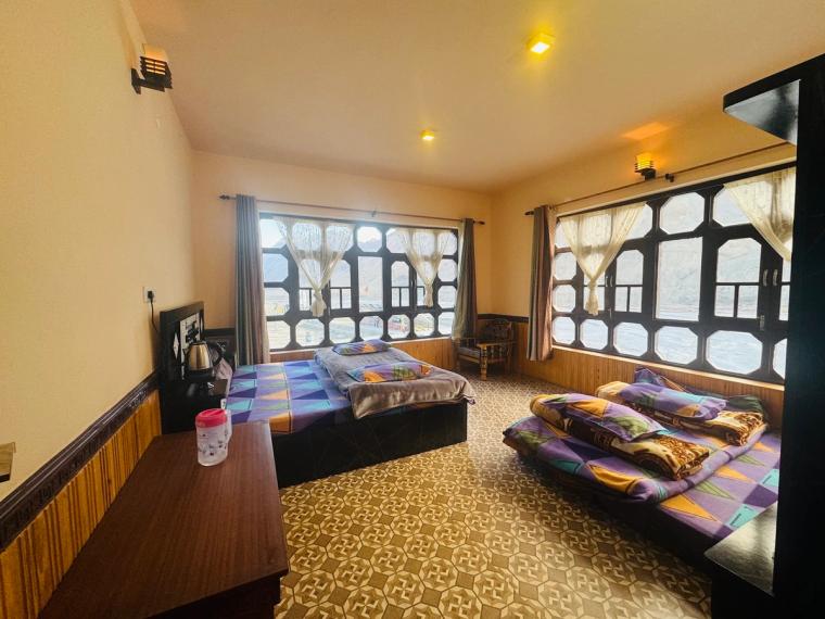 River view house in Kaza, Spiti Valley