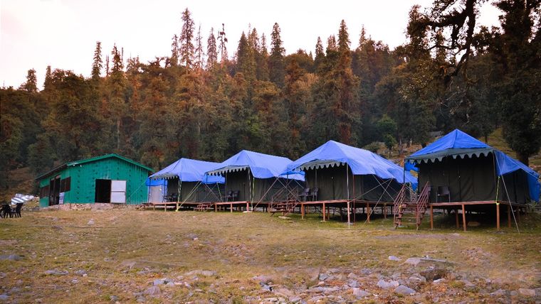 Snow Views Camp w/ HP & Wi-Fi Uttarakhand