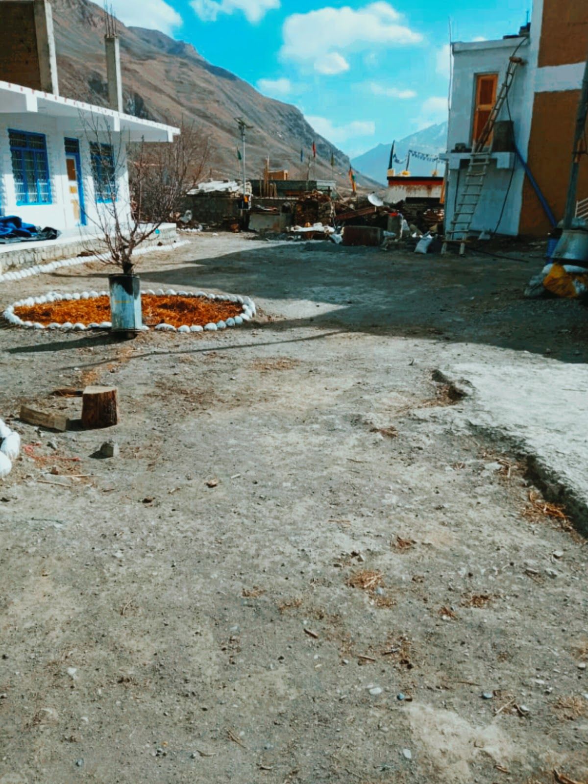6 bedroom house with mountain views in Spiti Valley